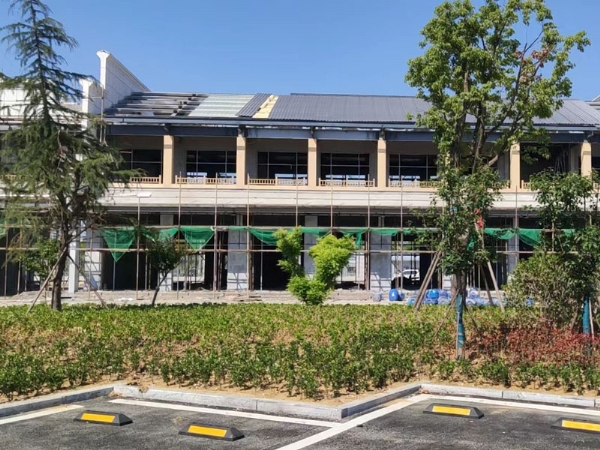 三聯鋼結構明光市商業街項目展示